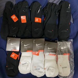 Nike No-Show Dri-Fit Socks